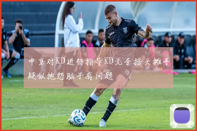 申京对KD进行指导KD无奈摇头摊手疑似抱怨脑子有问题